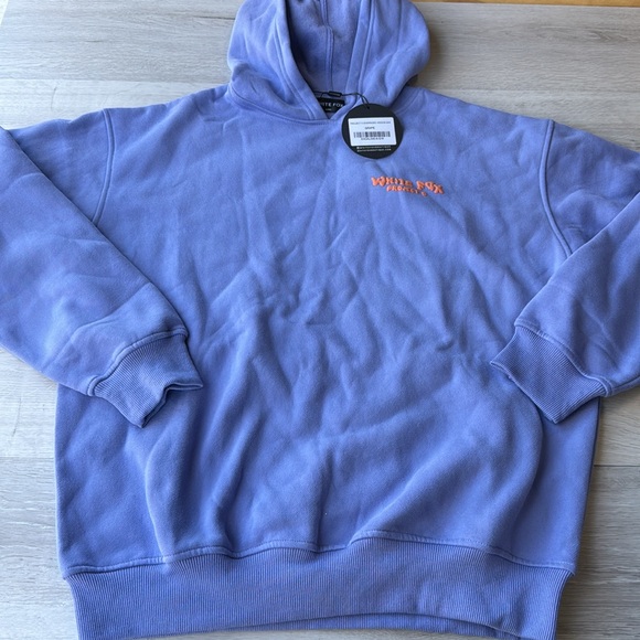 White Fox Project 5 Grape Hoodie women’s size Small NWT - Picture 3 of 5